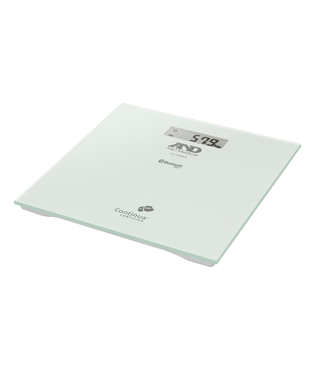 A&D Medical UC-502 Precision Health Weighing Scale With Glass Plate 