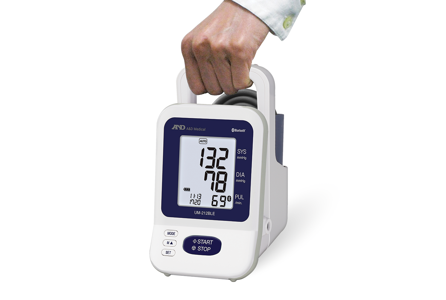 UM-212 BLE ISO BIHS Approved Dual Mode Blood Pressure Monitor
